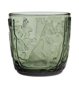 Szklanki Arabia Finland Muminki 280 ml zielone