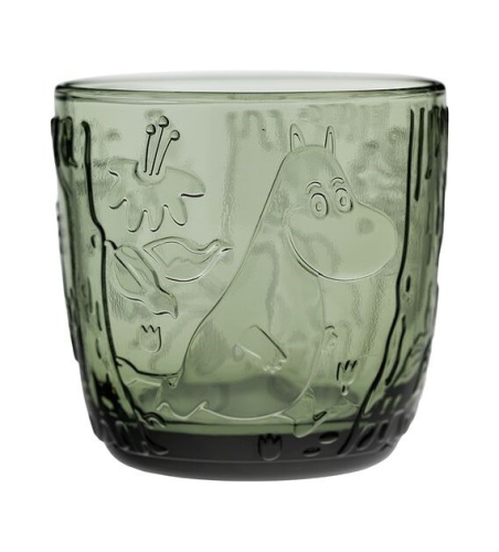 Szklanki Arabia Finland Muminki 280 ml zielone