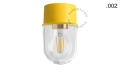 Lampa żółta lampa ścienna lub sufitowa - szklany klosz - Ø 8 cm light.131.y.glass001 Zangra różne warianty   