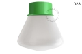 Lampa zielona lampa ścienna lub sufitowa - szklany klosz - Ø 10 cm light.167.gr.glass004 Zangra różne warianty  