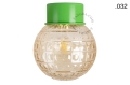 Lampa zielona lampa ścienna lub sufitowa - szklany klosz - Ø 10 cm light.167.gr.glass004 Zangra różne warianty  