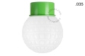 Lampa zielona lampa ścienna lub sufitowa - szklany klosz - Ø 10 cm light.167.gr.glass004 Zangra różne warianty  