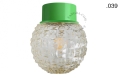Lampa zielona lampa ścienna lub sufitowa - szklany klosz - Ø 10 cm light.167.gr.glass004 Zangra różne warianty  