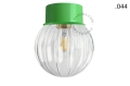 Lampa zielona lampa ścienna lub sufitowa - szklany klosz - Ø 10 cm light.167.gr.glass004 Zangra różne warianty  