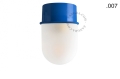 Lampa niebieska lampa ścienna lub sufitowa - szklany klosz - Ø 10 light.167.bl.glass004 Zangra różne warianty 