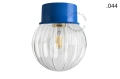 Lampa niebieska lampa ścienna lub sufitowa - szklany klosz - Ø 10 light.167.bl.glass004 Zangra różne warianty 