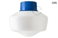 Lampa niebieska lampa ścienna lub sufitowa - szklany klosz - Ø 10 light.167.bl.glass004 Zangra różne warianty 