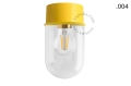 Lampa ścienna lub sufitowa żółta - szklany klosz - Ø 10cm light.167.y.glass004 Zangra różne warianty 