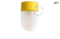 Lampa ścienna lub sufitowa żółta - szklany klosz - Ø 10cm light.167.y.glass004 Zangra różne warianty 