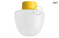 Lampa ścienna lub sufitowa żółta - szklany klosz - Ø 10cm light.167.y.glass004 Zangra różne warianty 