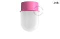 Różowa lampa ścienna lub sufitowa - szklany klosz - Ø 10 cm light.167.p.glass004 Zangra różne warianty 