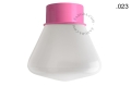 Różowa lampa ścienna lub sufitowa - szklany klosz - Ø 10 cm light.167.p.glass004 Zangra różne warianty 