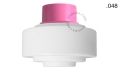 Różowa lampa ścienna lub sufitowa - szklany klosz - Ø 10 cm light.167.p.glass004 Zangra różne warianty 
