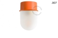 Pomarańczowa lampa ścienna lub sufitowa - szklany klosz - Ø 10 cm light.167.o.glass004 Zangra różne warianty  
