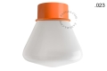 Pomarańczowa lampa ścienna lub sufitowa - szklany klosz - Ø 10 cm light.167.o.glass004 Zangra różne warianty  
