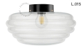 Lampa z mosiądzu ze szklanym kloszem light.139.b.glass.L.001 Zangra różne warianty 