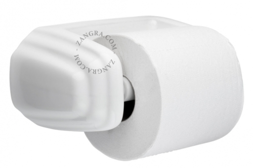 Uchwyt ceramiczny na papier white Zangra  