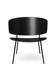 Fotel  HERMAN LOUNGE stalowe nogi Ferm Living