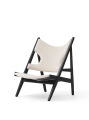 Fotel Knitting Lounge Chair, Black Oak  Audo Copenhagen 