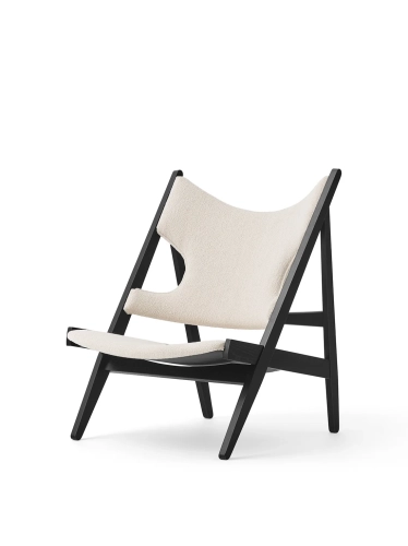 Fotel Knitting Lounge Chair, Black Oak  Audo Copenhagen 