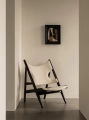 Fotel Knitting Lounge Chair, Black Oak  Audo Copenhagen 