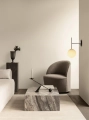 Fotel Tearoom Lounge Chair w. Swivel w. Loose Cover SH: 43 cm Audo Copenhagen różne warianty  
