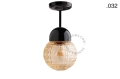 Lampa porcelana ze szklanym kloszem light.036.023.b.glass004 Zangra