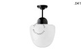 Lampa porcelana ze szklanym kloszem light.036.023.b.glass004 Zangra