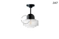 Lampa porcelana ze szklanym kloszem light.036.023.b.glass004 Zangra