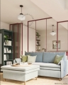 Metalowa lampa sufitowa ze szklanym kloszem light.128.002.b.glass.L.001 Zangra różne warianty 