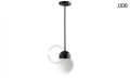 Lampa porcelana ze szklanym kloszem light.036.024.b.glass004 Zangra