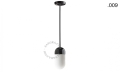 Lampa porcelana ze szklanym kloszem light.036.024.b.glass004 Zangra