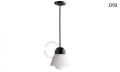 Lampa porcelana ze szklanym kloszem light.036.024.b.glass004 Zangra