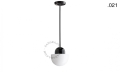 Lampa porcelana ze szklanym kloszem light.036.024.b.glass004 Zangra