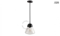 Lampa porcelana ze szklanym kloszem light.036.024.b.glass004 Zangra