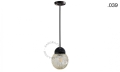 Lampa porcelana ze szklanym kloszem light.036.024.b.glass004 Zangra