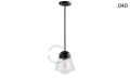 Lampa porcelana ze szklanym kloszem light.036.024.b.glass004 Zangra