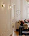 Biała lampa metalowa z porcelanową oprawką i szklanym kloszem light.036.025.w.go.glass004 Zangra różne warianty