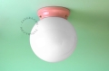 Różowa porcelanowa lampa stołowa lub ścienna Cedric cedric.p.glass.L.001 Zangra różne warianty  
