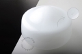 Biała porcelanowa lampa stołowa lub ścienna Cedric cedric.w.glass.L.001 Zangra różne warianty