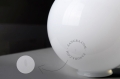 Biała porcelanowa lampa stołowa lub ścienna Cedric cedric.w.glass.L.001 Zangra różne warianty
