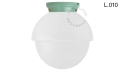 Zielona porcelanowa lampa Art Deco Chaella chaella Zangra różne warianty 