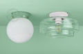 Zielona porcelanowa lampa Art Deco Chaella chaella Zangra różne warianty 