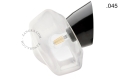 Czarna lampa ścienna ze szklanym kloszem - Ø 11 cm light.072.wa.b.glass004 Zangra rózne warianty 