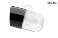 Lampa ścienna porcelana ze szklanym kloszem light.005.wa.b.glass001 Zangra rózne warianty