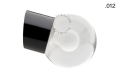 Lampa ścienna porcelana ze szklanym kloszem light.005.wa.b.glass001 Zangra rózne warianty