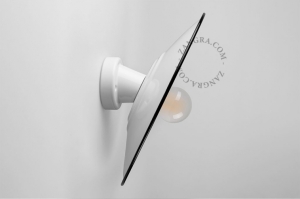 Biała lampa ścienna Angele angele.w ZANGRA rózne warianty