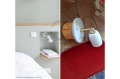 Regulowana lampa ścienna w czarnej lub białej porcelanie light.036.003.b ZANGRA różne warianty  