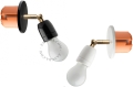 Regulowana lampa ścienna w czarnej lub białej porcelanie light.036.003.b ZANGRA różne warianty  