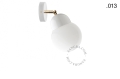 Lampa porcelana ze szklanym kloszem light.036.029.w. Zangra różne warianty 
